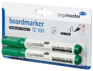 VILTSTIFT LEGAMASTER TZ100 WHITEBOARD 2MM 2ST GN