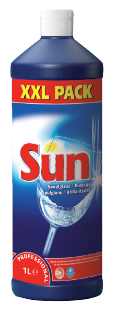 VAATWASMACHINE GLANSSPOELMIDDEL SUN 1 LITER