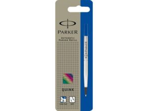 ROLLERPENVULLING PARKER QUINK M BLISTER BLAUW