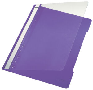 SNELHECHTER LEITZ STANDAARD A4 PVC VIOLET