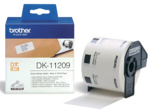 LABEL ETIKET BROTHER DK-11209 29MMX62MM ADRES WIT