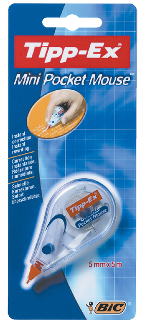 CORRECTIEROLLER TIPP-EX MINI POCKET MOUSE 5MM