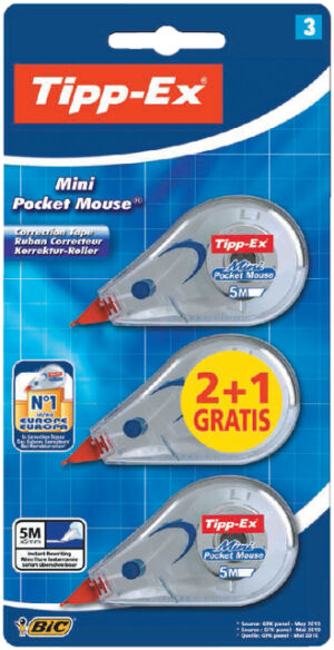 CORRECTIEROLLER TIPP-EX MINI POCKET MOUSE 5MM