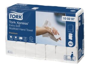 HANDDOEK TORK H2 XPRESS MULTIFOLD 2LGS WIT 100297