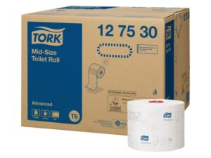 TOILETPAPIER TORK MID-SIZE T6 ADVANCED 2LGS 127530