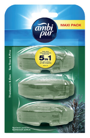 TOILETBLOK AMBI PUR NAVULLING TEA TREE EN PINE