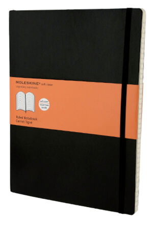 NOTITIEBOEK MOLESKINE XL 190X250MM LIJN SC ZWART