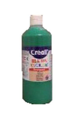 PLAKKAATVERF CREALL BASIC MIDDENGROEN 500ML