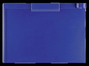 KLEMBORD MAGNETISCH A4 DWARS BLAUW