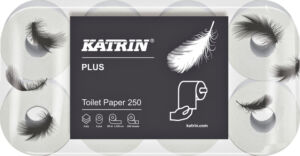 TOILETPAPIER KATRIN 3LAAGS 250VEL 48ROLLEN WIT