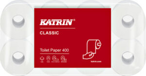 TOILETPAPIER KATRIN 2LAAGS 400VEL 48ROLLEN WIT