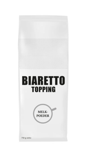 MELKPOEDER BIARETTO TOPPING 750 GRAM