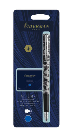 VULPEN WATERMAN ALLURE F CAMOUFLAGE EN INKTPATR BL