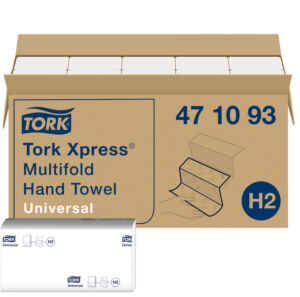 HANDDOEK TORK H2 UNIVERSAL 1LAAGS WIT 471093