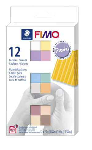 KLEI FIMO STAEDTLER SOFT COLOUR PASTEL ASSORTI