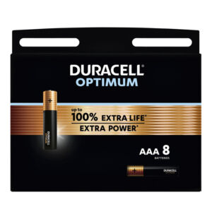 BATTERIJ DURACELL OPTIMUM AAA 8ST