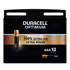 BATTERIJ DURACELL OPTIMUM AAA 12ST