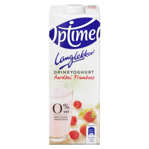 DRINKYOGHURT OPTIMEL LL AARDBEI FRAMBOOS 1LTR